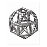 Polyhedra. Postcard