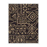 Polynesian Design Postcard