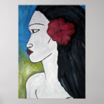Polynesian Woman Print