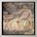Polyphemus the Cyclops, Roman mosaic posters