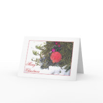POM & GREENS Christmas Card