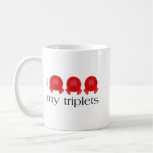 Pom Pom Triplets Mug
