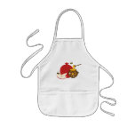 Pomegranate and Honey Kids Apron