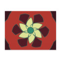 Pomegranate Flower Mandala postcards