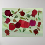 Pomegranates & Apples Sweet Year Print