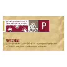 Pomegranit Business Card