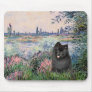 Pomeranian (black) - By the Seine Mouse Mats