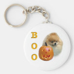 Pomeranian Boo Key Chains