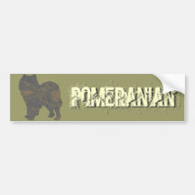 Pomeranian Bumper Stickers