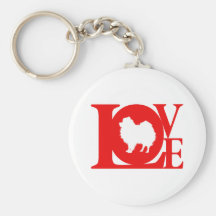Pomeranian Key Chains
