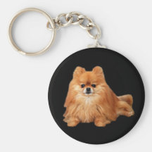 Pomeranian Keychain