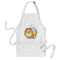 Pomeranian Love Apron