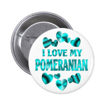POMERANIAN Love Button