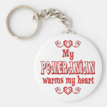 POMERANIAN Love Key Chain