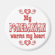 POMERANIAN Love Magnets