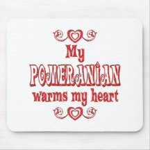 POMERANIAN Love Mouse Pad