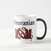 Pomeranian MOM Gifts Mugs