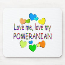 POMERANIAN MOUSEMATS