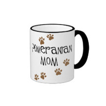 Pomeranian Mum Coffee Mugs