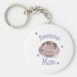 Pomeranian Mum Keychain