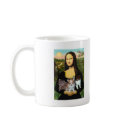 Pomeranian Puppies - Mona Lisa mugs