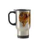 Pomeranian Stainless Travel Mug