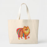 Pomeranian Tote Bags