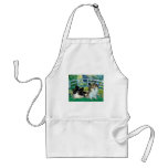 Pomeranians (two) - Bridge aprons