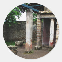 Pompei - Ruins of a Villa Sticker