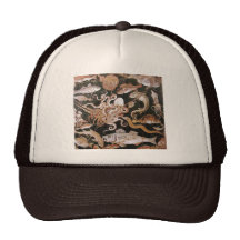 POMPEII COLLECTION / OCEAN - SEA LIFE SCENE TRUCKER HATS
