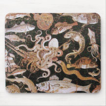 POMPEII COLLECTION / OCEAN - SEA LIFE SCENE MOUSEPAD