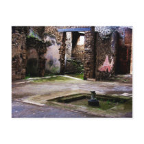 Pompeii - Inner court of ancient Pompeiian house Postcards