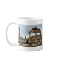 Pompeii - Remaining columns of the Arcade Coffee Mugs