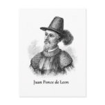 Ponce de Leon and the Fountain of Youth Post Card
