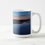 Ponce Inlet Beach Jetty 3 Birds Blue Mug