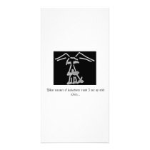 Poncho the Fierce Personalized Photo Card
