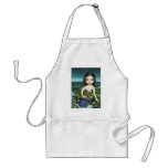 Pond mermaid and Lily the frog aprons