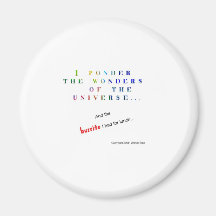 Ponder the Universe Refrigerator Magnets