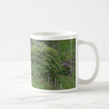Ponds Bushes Coffee Mugs