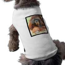 Pongo Orangutan Ape Dog Shirt