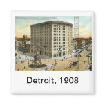 Pontchartrain Hotel, Detroit MI 1908 Vintage magnets
