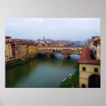 Ponte Vecchio, Florence, Italy Poster