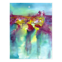 PONTE VECCHIO, Florence Postcard