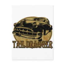 Pontiac Tail Draggin Lowrider Post Cards