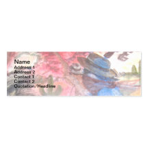 PONY EXPRESS AMERICANA BUSINESS CARD TEMPLATE