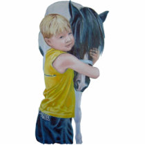 Pony Love Magnet Sculpture Acrylic Cut Outs