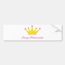 Pony Prinzessin Bumper Stickers