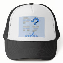 PoNY rider bluey blue bottom Hat