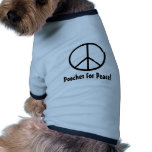 Pooches for Peace! pet clothing