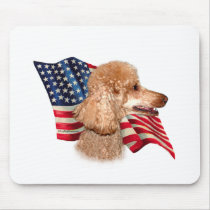 Poodle (apricot) Flag